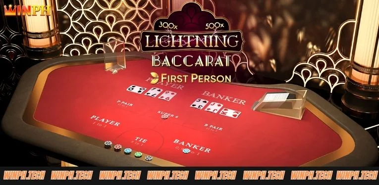How to play Lightning Baccarat at WINPH 4 effective lightning baccarat casino game