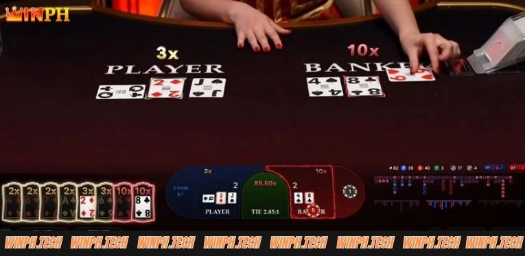 How to play Lightning Baccarat at WINPH 5 what is baccarat lightning game at winph