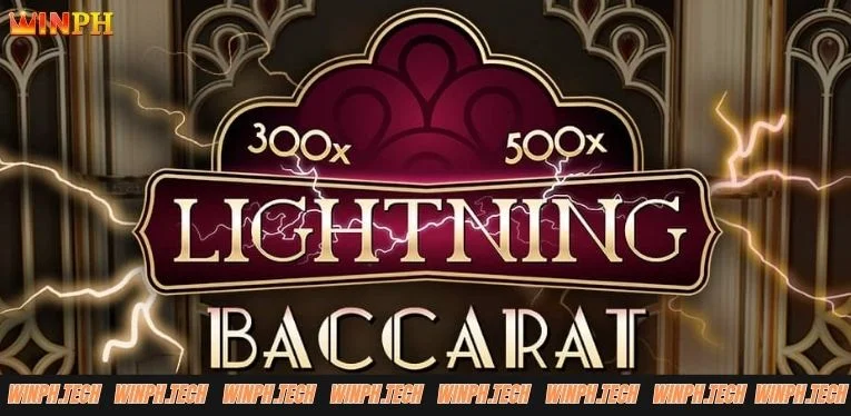 How to play Lightning Baccarat at WINPH 2 how to play lightning baccarat