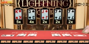 rule of lightning baccarat casino game
