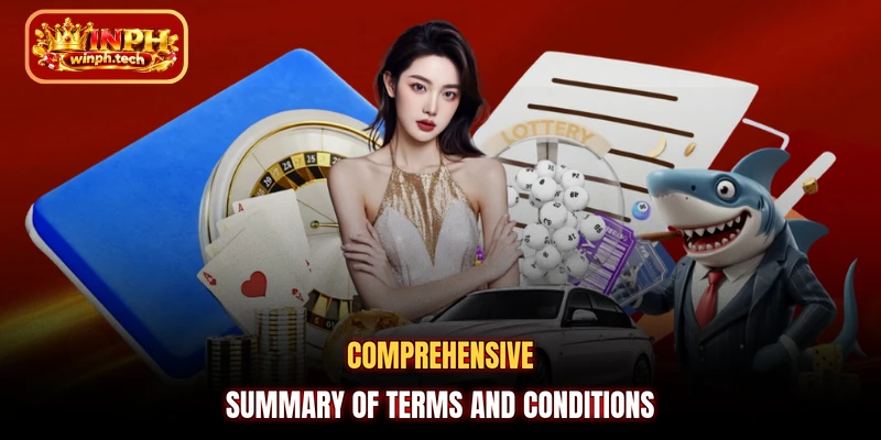 Comprehensive summary of terms and conditions